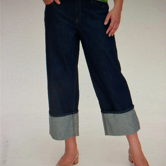 kate spade Denim - KATE SPADE New York ♠️Women’s High-Rise Straight Leg Wide Cuff Jeans